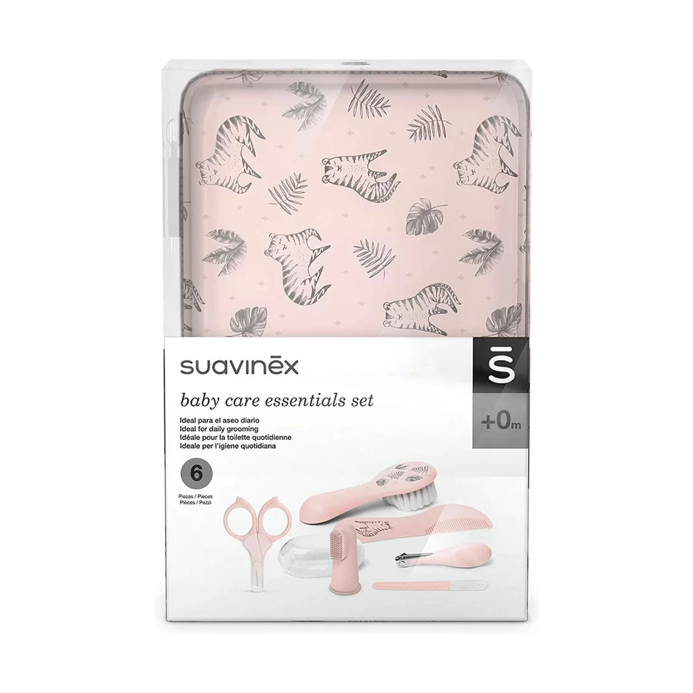 ست بهداشتی سواوینکس Suavinex صورتی اورجینال