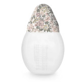 شیشه شیر سیلیکونی گل دار 150 میل  ال هه elhee